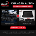 Changan Alsvin TPE Floor Mats + Trunk Mat Bundle