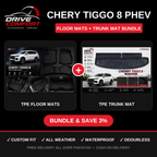 Chery Tiggo 8 PHEV TPE Floor Mats + Trunk Mat Bundle