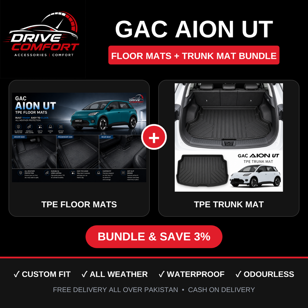 GAC Aion UT TPE Floor Mats + Trunk Mat Bundle