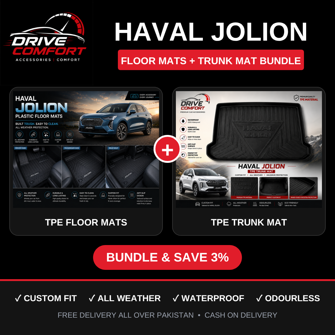 Haval Jolion TPE Floor Mats + Trunk Mat Bundle