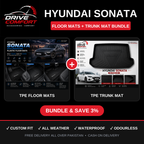 Hyundai Sonata TPE Floor Mats + Trunk Mat Bundle