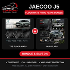 Jaecoo J5 TPE Floor Mats + Mud Flaps Bundle