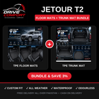 Jetour T2 TPE Floor Mats + Trunk Mat Bundle