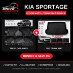 Kia Sportage TPE Floor Mats + Trunk Mat Bundle
