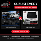 Suzuki Every TPE Floor Mats + Trunk Mat Bundle