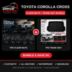 Toyota Corolla Cross TPE Floor Mats + Trunk Mat Bundle
