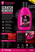 Flamingo Scratch Remover F392 300ml – Restores Paint Color & Gloss