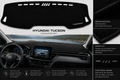 Hyundai Tucson Dashboard Mat Soft Velvet Fabric Sun Protection Cover