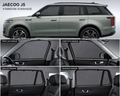 Jaecoo J5 Car Window Sun Shades Black 4 Piece UV Protection Set With Logo