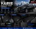 Toyota Yaris Premium TPE Floor Mats Custom Fit All Weather Car Mats
