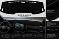 BYD Shark 6 Dashboard Mat Soft Velvet Fabric Sun Protection Cover