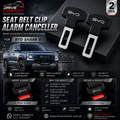 BYD Shark 6 Seat Belt Clip Alarm Canceller – Metallic 2 Pcs Set