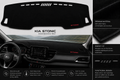 Kia Stonic Dashboard Mat Soft Velvet Fabric Sun Protection Cover