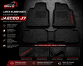 Jaecoo J7 Custom-Fit Latex Floor Mats – Black