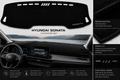 Hyundai Sonata Dashboard Mat Soft Velvet Fabric Sun Protection Cover