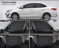 Toyota Yaris Car Window Sun Shades Black 4 Piece UV Protection Set Without Logo