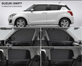 Suzuki Swift Car Window Sun Shades Black 4 Piece UV Protection Set Without Logo
