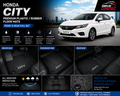 Honda City Premium TPE Floor Mats Custom Fit All Weather Car Mats