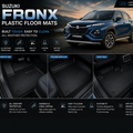 Suzuki Fronx Premium TPE Floor Mats Custom Fit All Weather Car Mats