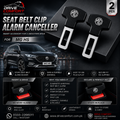 MG HS Seat Belt Clip Alarm Canceller – Metallic 2 Pcs Set