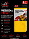 Kenco Premium Microfibre Professional Towel 40x40cm – Ultra Soft Car Cleaning Cloth