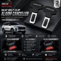 Jaecoo J5 Seat Belt Clip Alarm Canceller – Metallic 2 Pcs Set