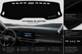 Hyundai Elantra Dashboard Mat Soft Velvet Fabric Sun Protection Cover