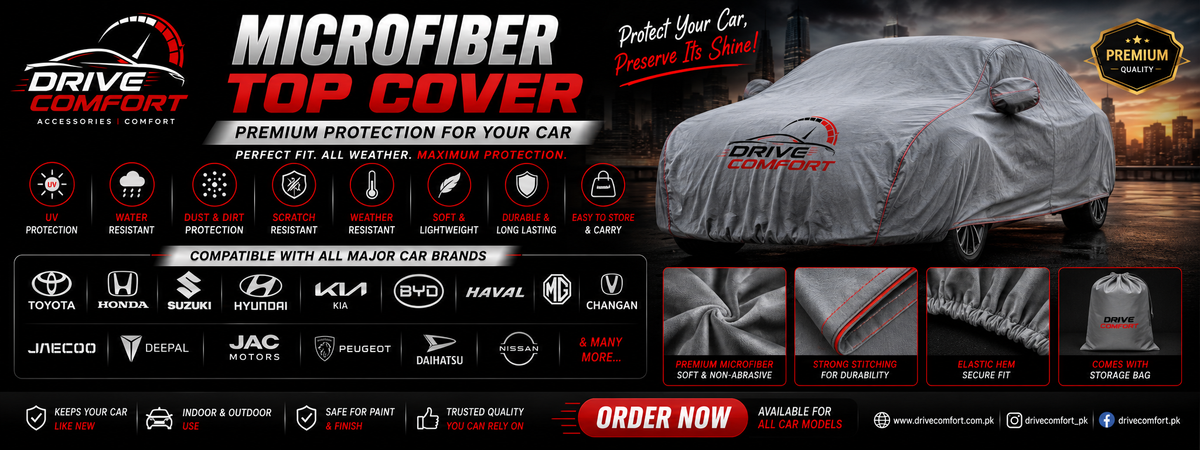 Microfiber car top covers