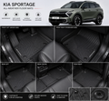 Kia Sportage Premium TPE Floor Mats Custom Fit All Weather Car Mats