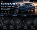 Kia Stonic Premium TPE Floor Mats Custom Fit All Weather Car Mats