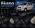 Toyota Passo Premium TPE Floor Mats Custom Fit All Weather Car Mats