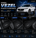 Honda Vezel Premium TPE Floor Mats Custom Fit All Weather Car Mats
