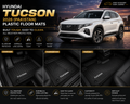 Hyundai Tucson Premium TPE Floor Mats Custom Fit All Weather Car Mats