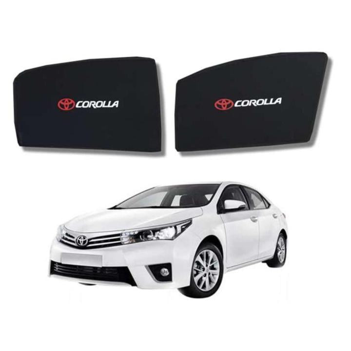 Toyota Corolla Shades With Logo