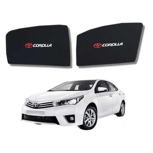 Toyota Corolla Shades With Logo
