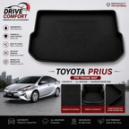Toyota Prius TPE Trunk Mat – Premium Plastic Boot Protection