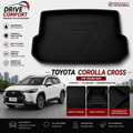Toyota Corolla Cross TPE Trunk Mat – Premium Plastic Boot Protection