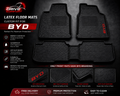 BYD Atto 2 Custom-Fit Latex Floor Mats – Black