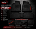 Suzuki Fronx Custom-Fit Latex Floor Mats – Black