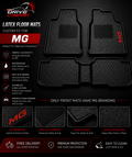 MG HS Custom-Fit Latex Floor Mats – Black