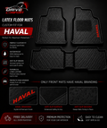 Haval Jolion Custom-Fit Latex Floor Mats – Black