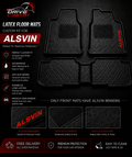 Changan Alsvin Custom-Fit Latex Floor Mats – Black