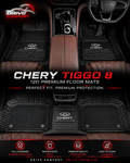 Chery Tiggo 8 12D Floor Mats – Premium Custom Fit Car Mats