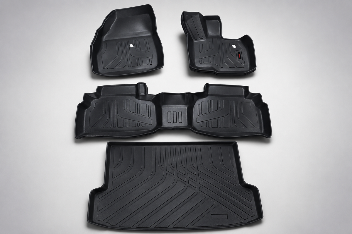Chery Tiggo 7 TPE Floor Mats and Trunk Mat Complete Set
