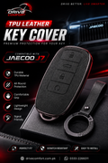 Jaecoo J7 TPU Leather Key Cover – Premium Protection Case