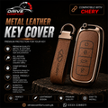 Metal Leather Key Cover – Chery Tiggo 9