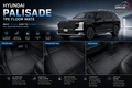 Hyundai Palisade Premium TPE Floor Mats Custom Fit All Weather Car Mats