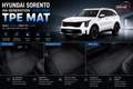 Kia Sorento 4th Gen Premium TPE Floor Mats 7 seater Custom Fit All Weather Car Mats