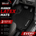 Suzuki Every Custom-Fit Latex Floor Mats – Black