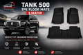 Tank 500 TPE Floor Mats 5 Seater – Custom Fit